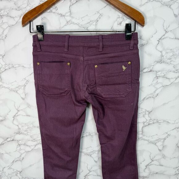 Women’s Jeans sz 28 Made in Heaven by Theory Jeans sz 28 Skinny Purple # F830 - Picture 7 of 10